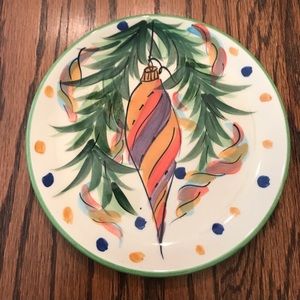 Gail Pittman Yuletide dessert plate.